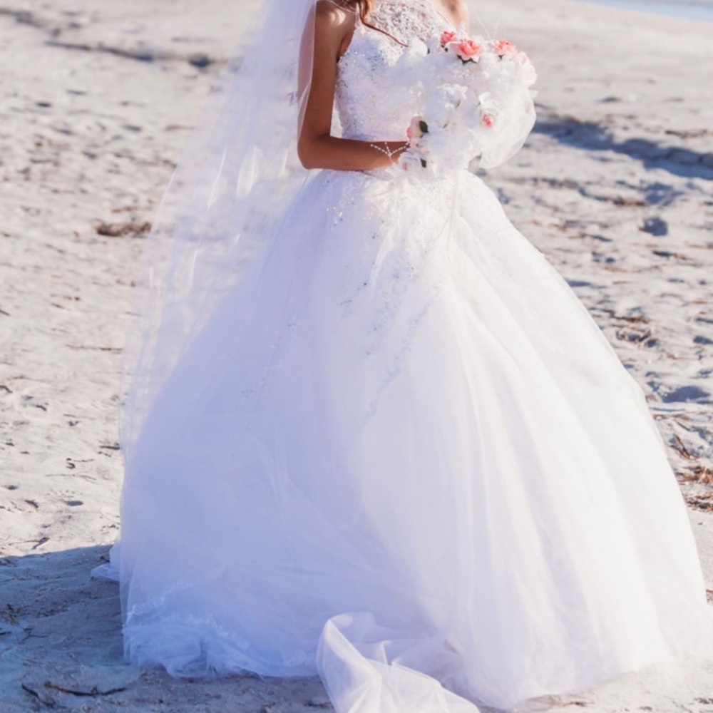 Mori Lee Madeline Gardener Crystal beaded embroidery on princess tulle Ballgown